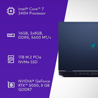 Alienware 16 Aurora G16" 120Hz, Intel Core 7, 16GB DDR5 RAM, 1TB SSD, NVIDIA RTX 5050, Win 11