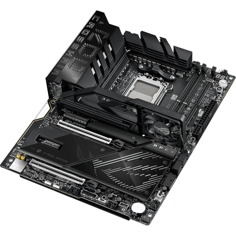 ASUS ROG Crosshair X870E APEX Motherboard con Advanced AI, DDR5, Wi-Fi 7, DIMM.2, PCIe 5.0 y USB4 para alto rendimiento
