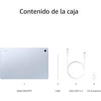 Samsung Galaxy Tab S10 FE Tablet Android 128GB WiFi Pantalla Grande Batería Duradera Resistente al Agua con S Pen Azul