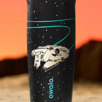 Owala Star Wars FreeSip con acero inoxidable, boquilla dos en uno, y asa, BPA Free y a prueba de fugas