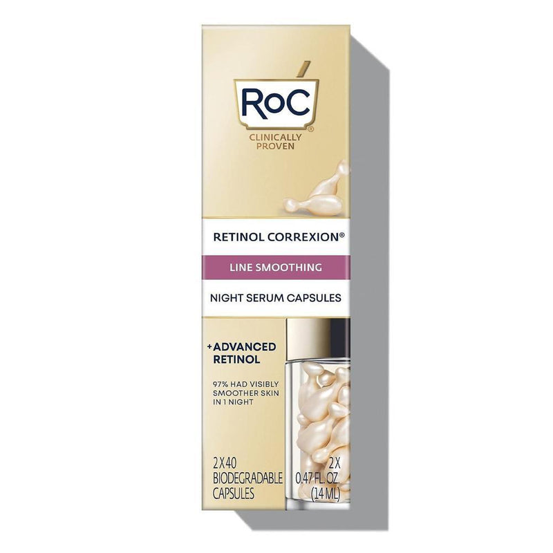Roc Retinol Correxion Suero Noche Antienvejecimiento Para Arrugas Y Líneas Finas 30ml