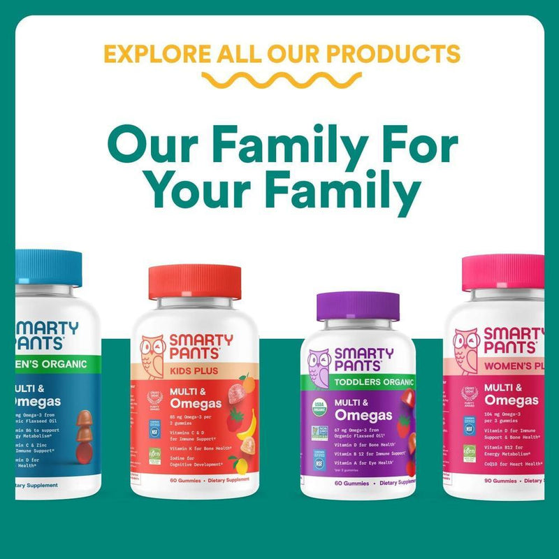 SmartyPants Gomitas prenatales multivitamínicas con Omega 3 DHA/EPA, biotina, vitaminas D3, B12, A, K y zinc