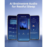 Auriculares para dormir Soundcore Sleep A30 de Anker con cancelación activa de ruido y enmascaramiento de ronquidos, ultra comodidad