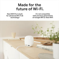 Google Nest WiFi Pro - Sistema confiable de Wi-Fi para el hogar con velocidad rápida y cobertura para toda la casa