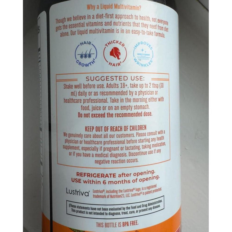 MaryRuth's Multivitamina Líquida para Crecimiento Capilar con Biotina y Cuidado de la Piel para Mujeres