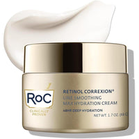 RoC Hidratante Facial Antienvejecimiento con Retinol y Ácido Hialurónico para Líneas Finas, Manchas Oscuras y Cicatrices