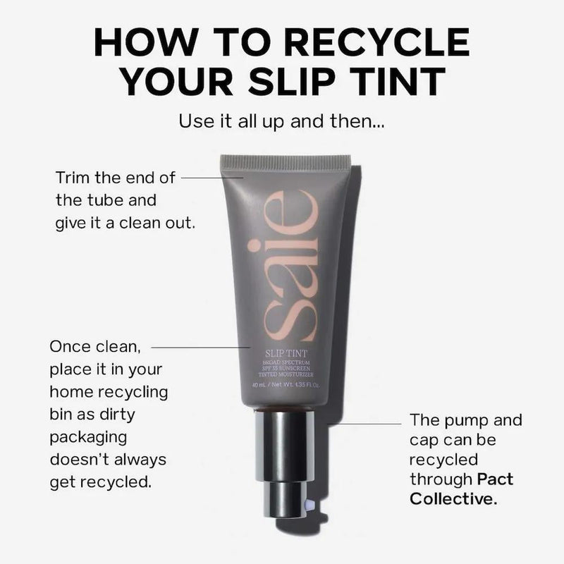 Slip Tint – Hidratante Ligero con Color, Zinc Mineral SPF 35 y Ácido Hialurónico