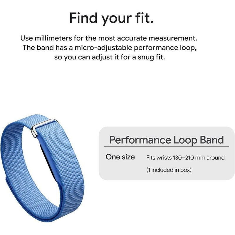 Google Fitbit Air - Rastreador de Actividad Sin Pantalla con Seguimiento de Fitness, Frecuencia Cardíaca y Sueño Inteligente