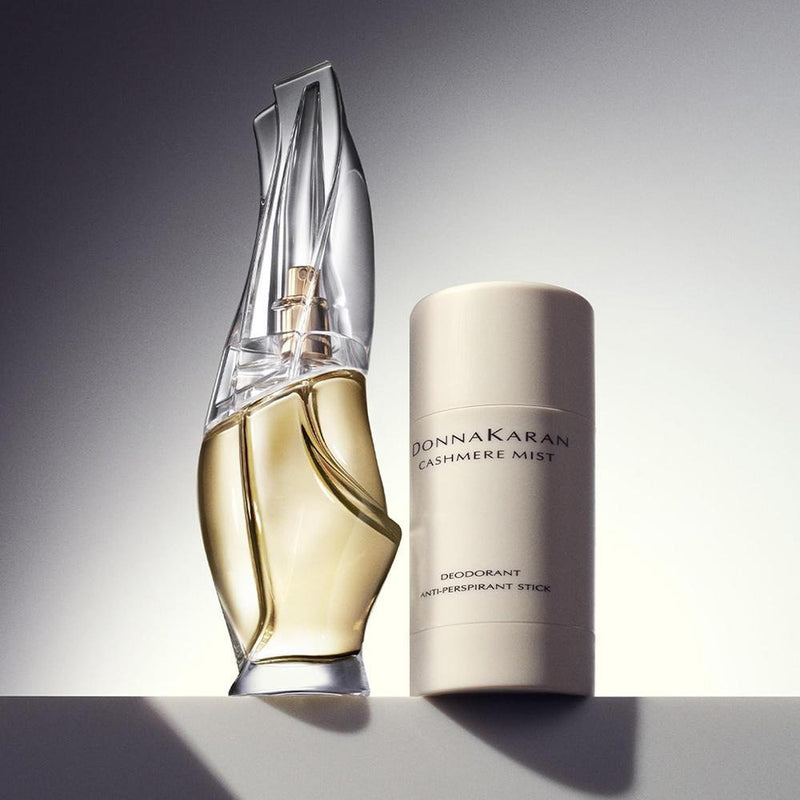 Set Donna Karan Cashmere Mist Discovery Duo, fragancia oriental floral con notas de lirio, jazmín y sándalo para mujer