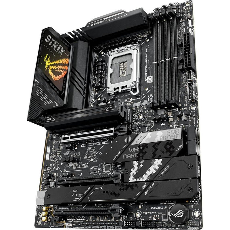 Tarjeta Madre ASUS ROG Strix Z890-H Gaming WiFi, PCIe 5.0, AI avanzado, DDR5, para Intel Core Ultra (Serie 2)