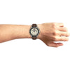 Reloj Citizen Eco-Drive Weekender Brycen cronógrafo con caja de acero inoxidable y correa de cuero marrón