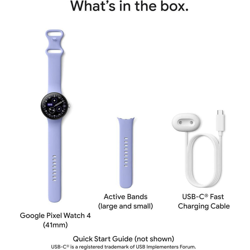 Google Pixel Watch 4 Reloj Inteligente Android Google AI Batería 30H 32GB LTE Banda Iris
