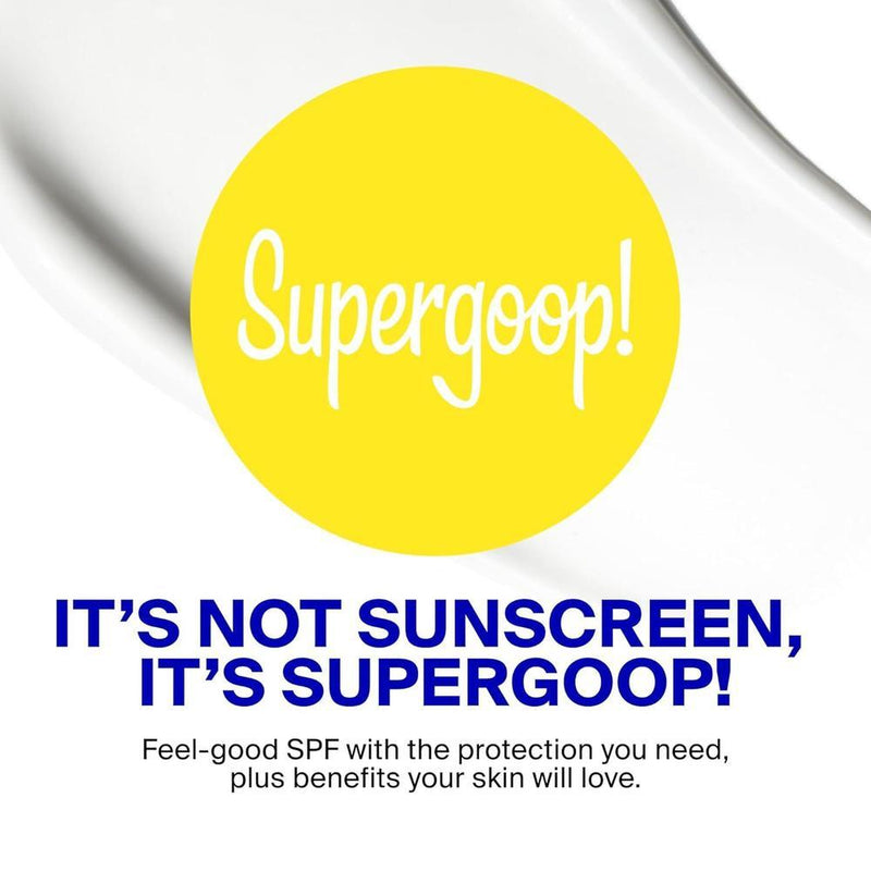 Supergoop! PLAY Everyday Lotion SPF 50 para cuerpo y rostro, ideal para días activos, rápida absorción, resistente al agua