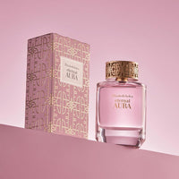 Perfume Eternal Aura Eau de Parfum Elizabeth Arden con notas de pimienta rosa, magnolia y sándalo, aroma floral y ámbar