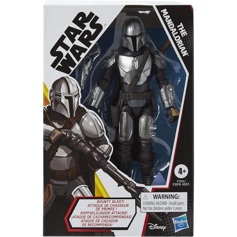 STAR WARS Galaxy of Adventures The Mandalorian con Figuras y Accesorios Divertidos, Juguetes para Niños de 4 Años en Adelante