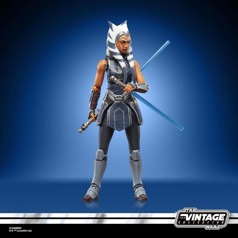 STAR WARS Vintage Collection Escape from Order 66 con Ahsoka & Droids - Paquete de 4 Figuras de Acción Coleccionables