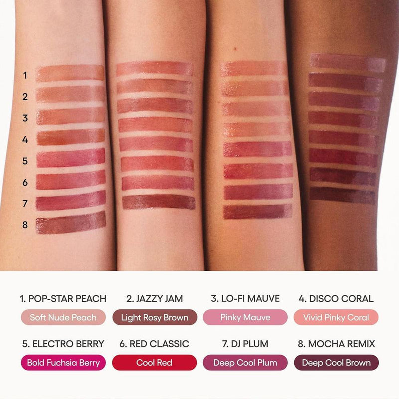 LANEIGE Tinte labial JuicePop, hidratante 12 horas, color jugoso edificable y brillo nutritivo, esencial de K‑Beauty