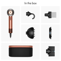 Dyson Secador de pelo Supersonic Nural con potente motor digital y acabado en seda ámbar para resultados profesionales en casa