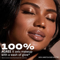 On 'Til Dawn Spray Fijador con Glitter Resistente al Agua - Brown Sugar