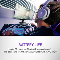 Alienware Auriculares inalámbricos profesionales para juegos, incluye Bluetooth 5.3 y carga rápida de 15 minutos