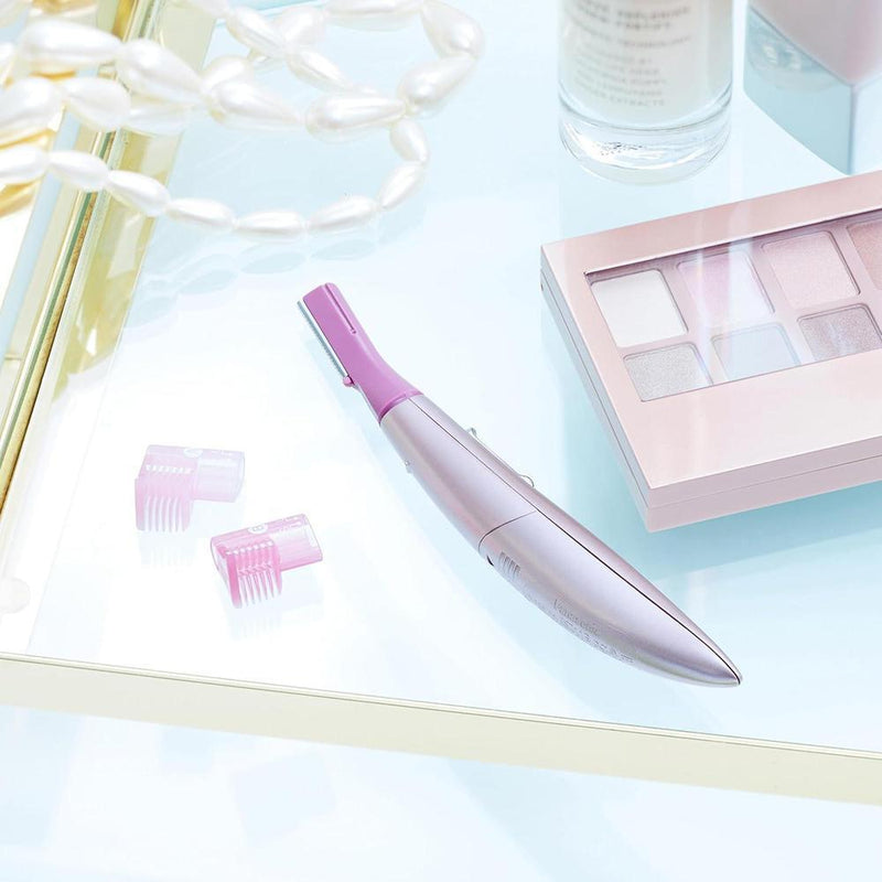 Panasonic Removedor de vello facial para mujer con cabezal pivotante y accesorios de cejas