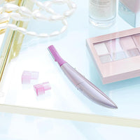 Panasonic Removedor de vello facial para mujer con cabezal pivotante y accesorios de cejas