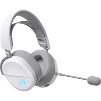 ASUS ROG Pelta Auriculares inalámbricos para juegos con micrófono desmontable, trimodo, batería de larga duración