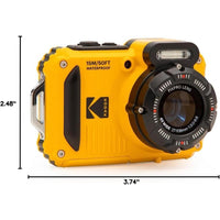 KODAK PIXPRO WPZ2: Cámara digital resistente, impermeable, a prueba de golpes y polvo con WiFi, 16 MP, video Full HD