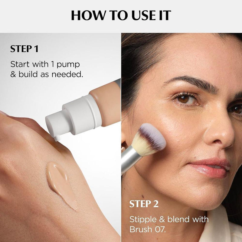 IT Cosmetics CC+ Cream: Base de Cobertura Completa con SPF 50+ y Suero Hidratante Antienvejecimiento