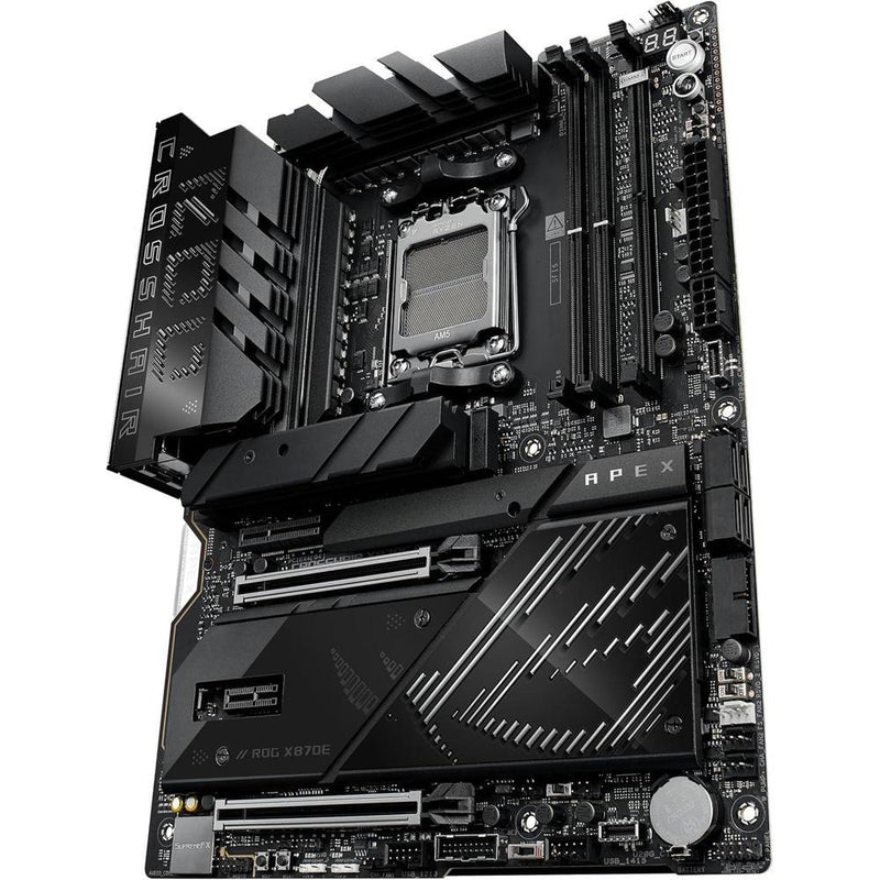 ASUS ROG Crosshair X870E APEX Motherboard con Advanced AI, DDR5, Wi-Fi 7, DIMM.2, PCIe 5.0 y USB4 para alto rendimiento