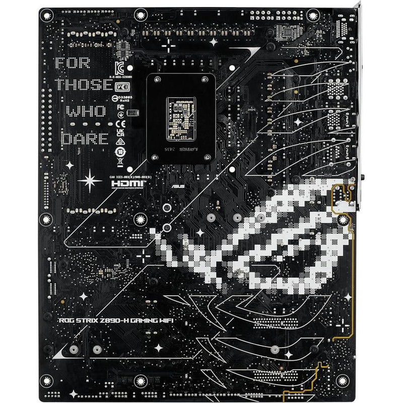 Tarjeta Madre ASUS ROG Strix Z890-H Gaming WiFi, PCIe 5.0, AI avanzado, DDR5, para Intel Core Ultra (Serie 2)