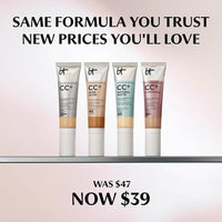 IT Cosmetics CC+ Cream: Base de Cobertura Completa con SPF 50+ y Suero Hidratante Antienvejecimiento