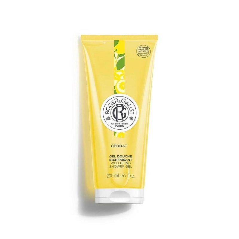 Gel de ducha ROGER & GALLET hidratante y limpiador a base de aloe vera, suave para la piel con fragancia Neroli