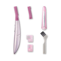 Panasonic Removedor de vello facial para mujer con cabezal pivotante y accesorios de cejas