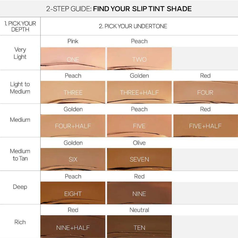 Slip Tint – Hidratante Ligero con Color, Zinc Mineral SPF 35 y Ácido Hialurónico
