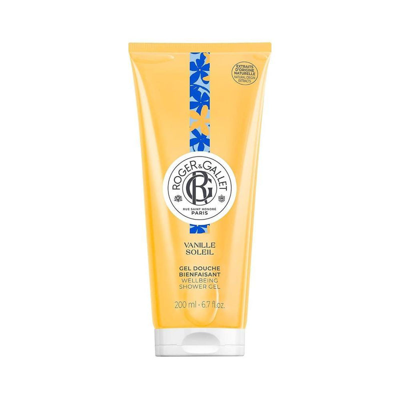Roger & Gallet Gel de Ducha Hidratante a Base de Plantas con Aloe Vera para Piel Suave y Refrescante