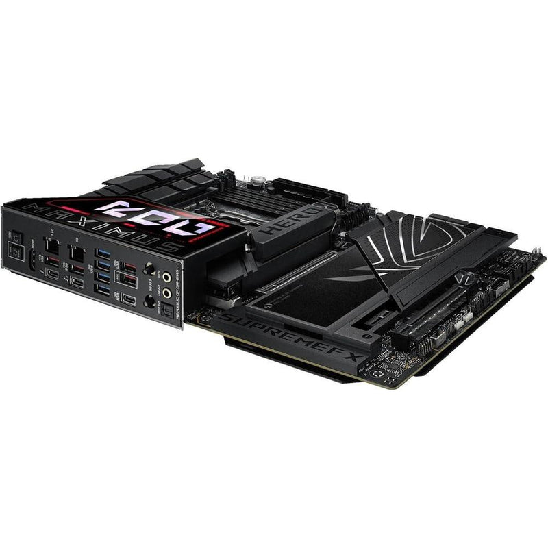 ASUS ROG Maximus Z890 Hero Placa base Intel Z890 LGA 1851, Intel avanzada lista para PC, 22+2+1+2 etapas, DDR5, WiFi 7, 3X PCIe 5.0 M.2