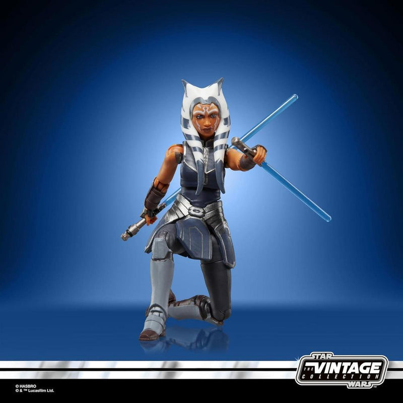 STAR WARS Vintage Collection Escape from Order 66 con Ahsoka & Droids - Paquete de 4 Figuras de Acción Coleccionables