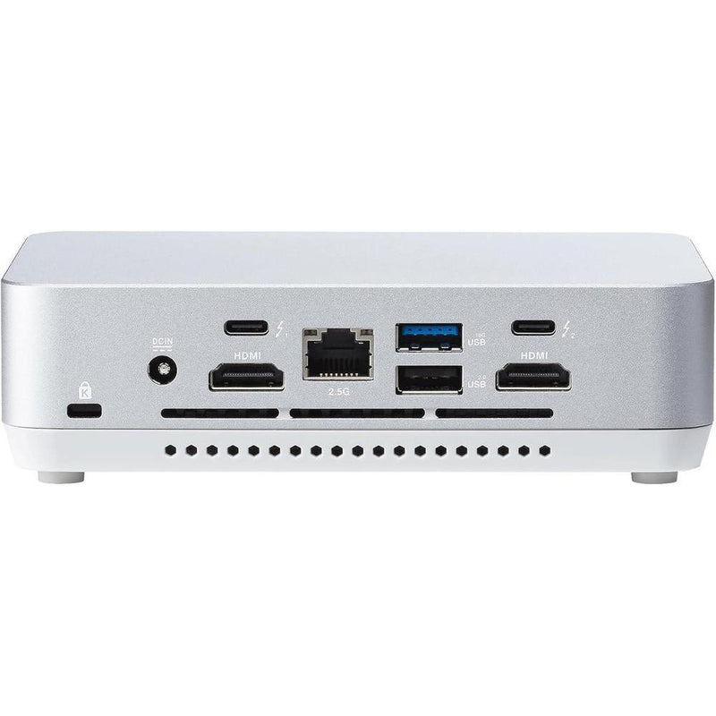 ASUS NUC 14 Pro+ con Intel Core Ultra 9, 32GB RAM, 1TB SSD, Thunderbolt 4 y soporte VESA, chasis de aluminio plateado