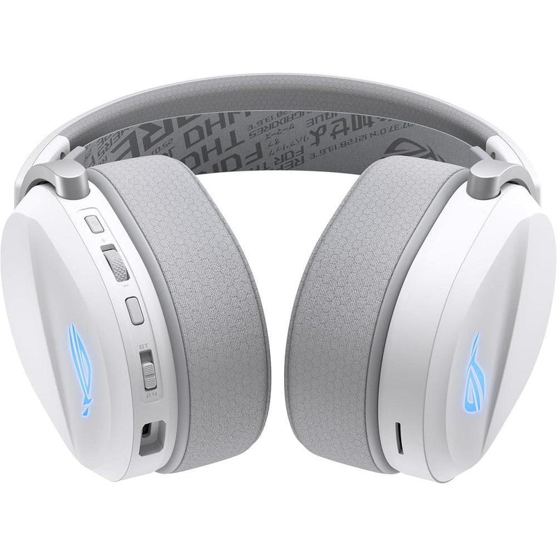 ASUS ROG Pelta Auriculares inalámbricos para juegos con micrófono desmontable, trimodo, batería de larga duración