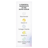 Olay Serum Niacinamida Vitamina C E Colágeno AHA 5 Benef. 30ml