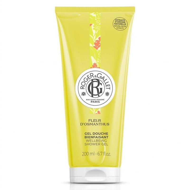 Jean Marie Farina Gel de Baño y Ducha de Roger & Gallet, limpieza ultra-suave con aloe vera y fragancia cítrica natural