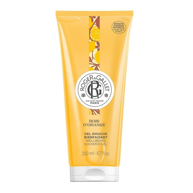 Gel de ducha hidratante Roger & Gallet con aloe vera y aroma de rosa, para piel sensible, sin sulfatos
