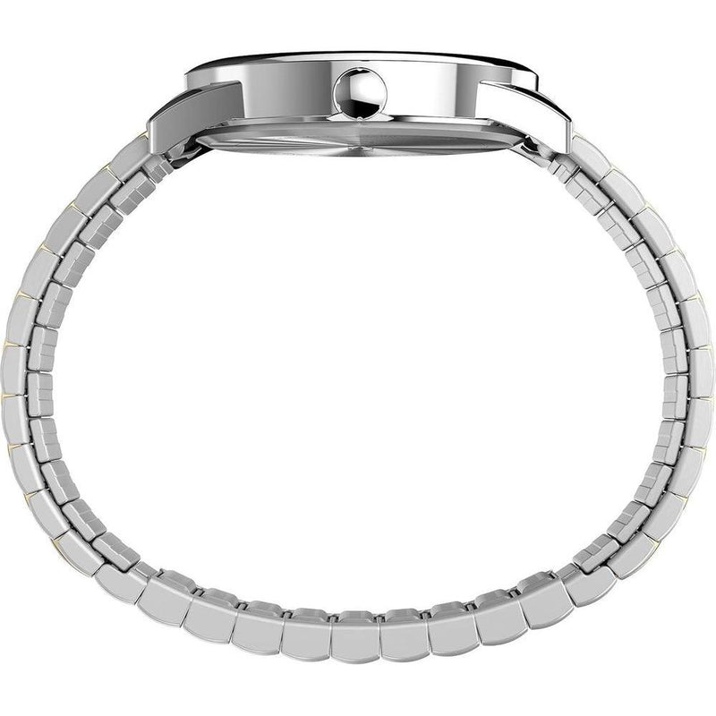 Reloj Easy Reader para hombre de Timex, diseño elegante con resistencia al agua y banda de acero inoxidable
