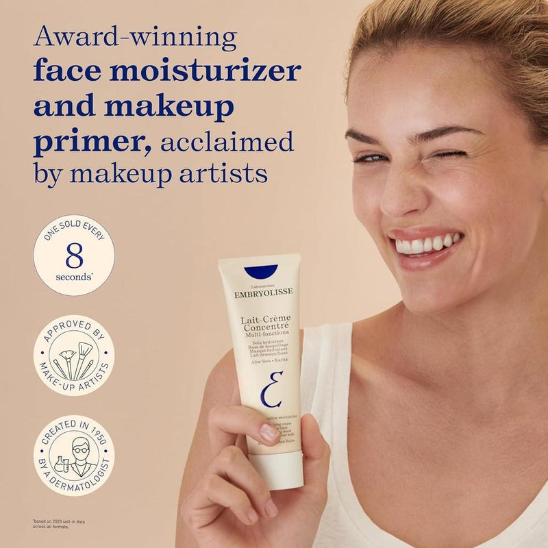 Embryolisse Lait-Crème Concentré: Hidratante diario y primer de maquillaje para todo tipo de piel con karité y aloe vera