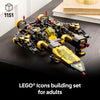 LEGO Icons Blacktron Renegade, set de construcción para adultos, bloques coleccionables, idea de regalo para fanáticos