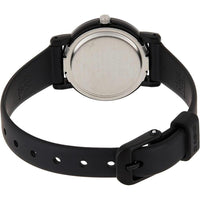 Casio LQ-139AMV-1B3 Reloj clásico de resina para mujer en color negro con marcas doradas y resistente al agua