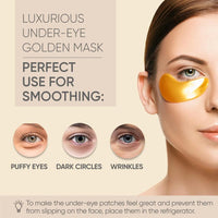 Under Eye Patches aminoácidos y colágeno para ojeras e hinchazón