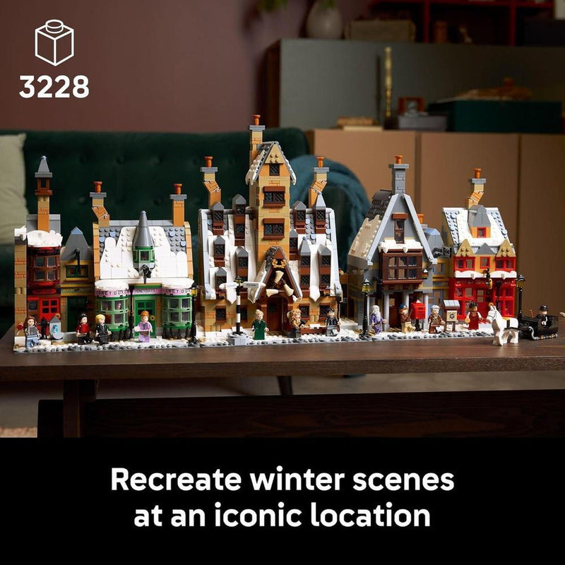 LEGO Harry Potter Hogsmeade Village Edición Coleccionista para Adultos con 7 Edificios y 12 Minifiguras
