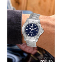 Invicta Pro Diver 34023 Reloj de Acero Inoxidable para Hombre con Esfera Azul y Movimiento de Cuarzo